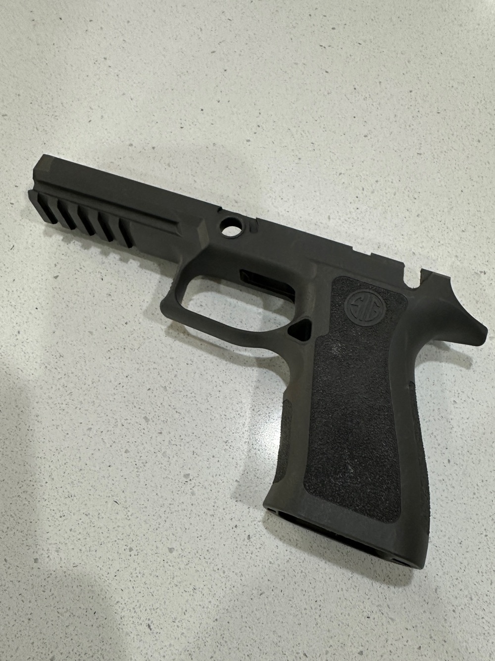 Sig Sauer P320 TXG Tungsten infused X series full size Large grip, grip module